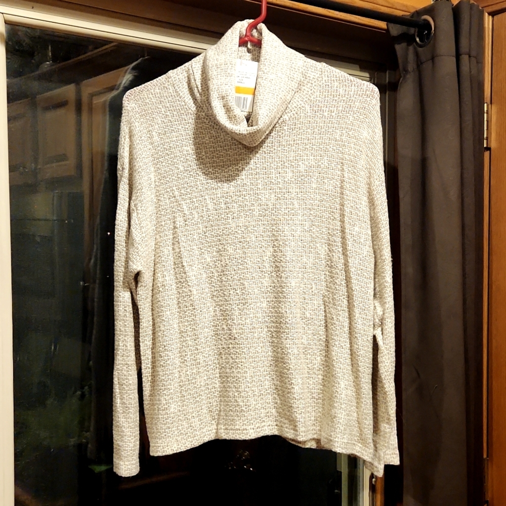 Sadie & Sage turtle neck/ cowl neck sweater